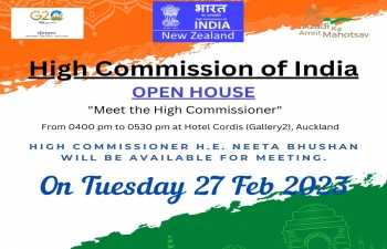 High commission of India Open house